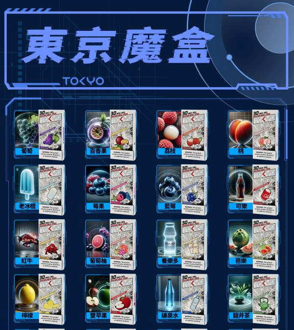 東京魔盒東有多少口味